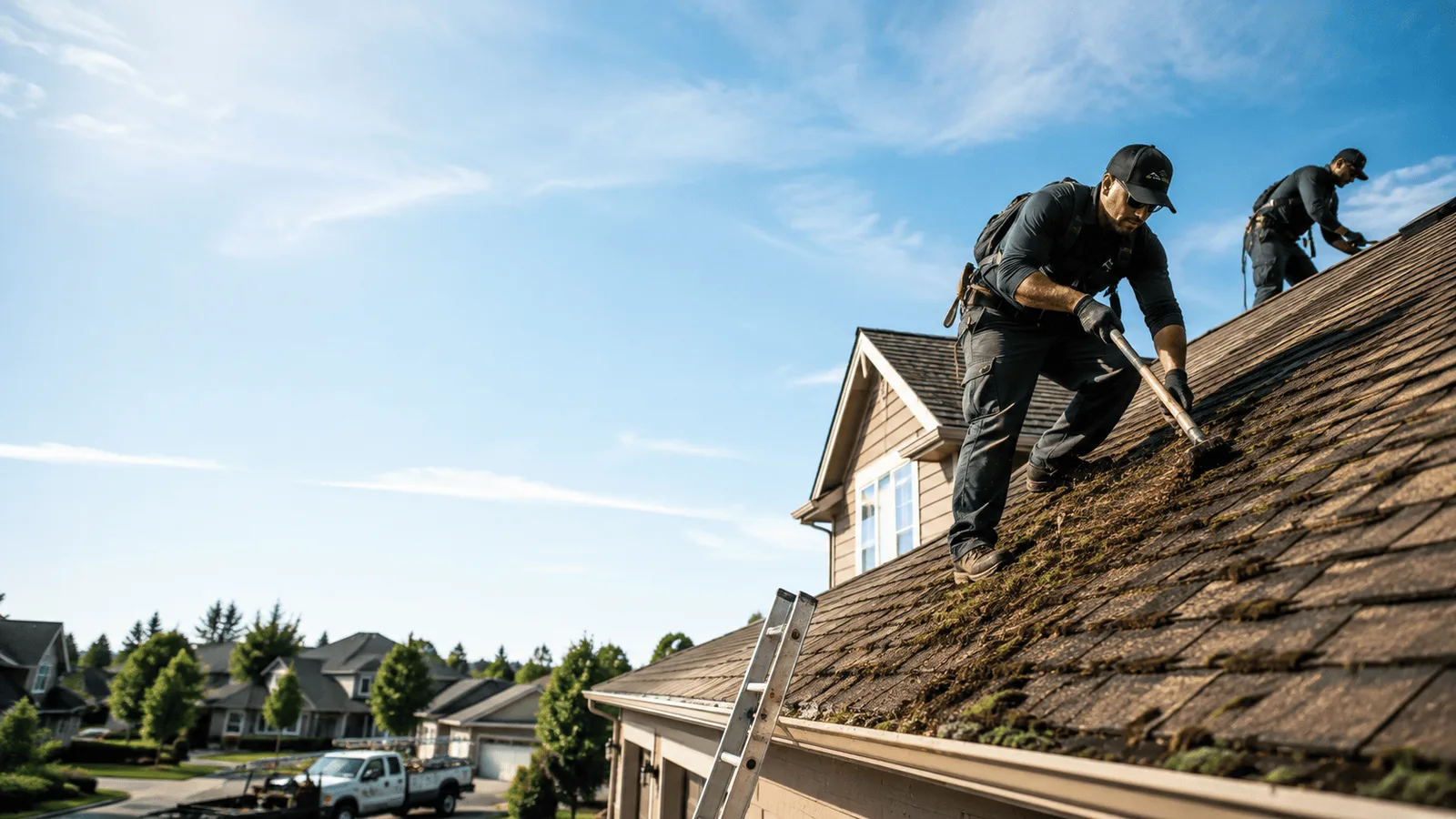 Roof Moss Removal in Groton, MA near me